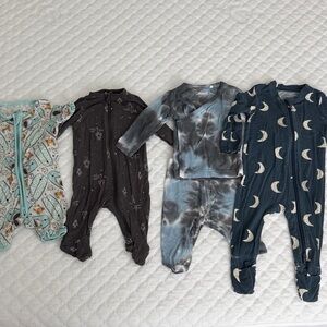 Baby bamboo sleeper bundle